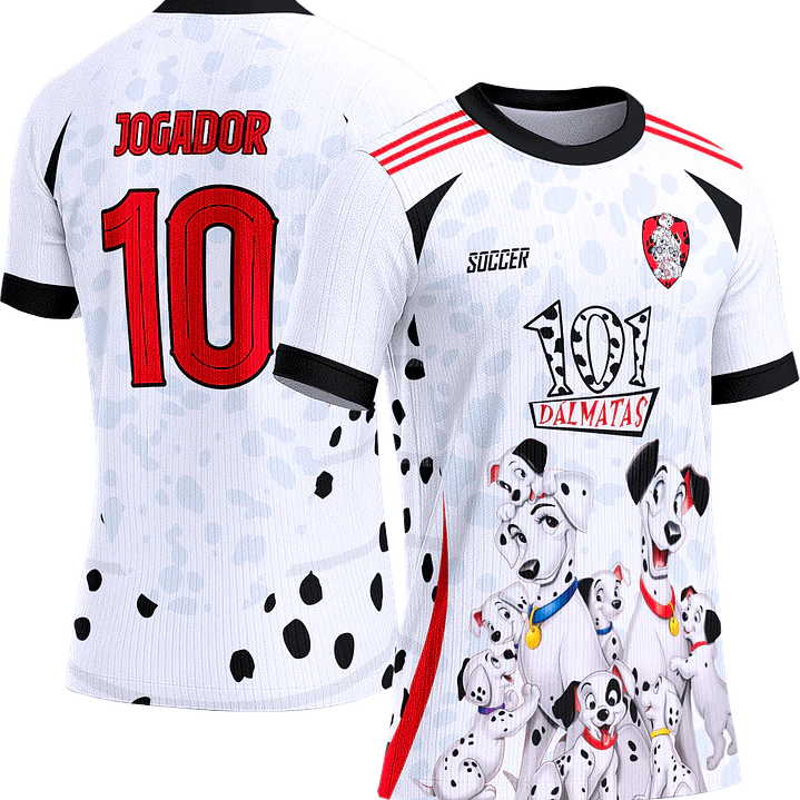 Arte Vetor Camisa Interclasse 726 101 Dálmatas 1