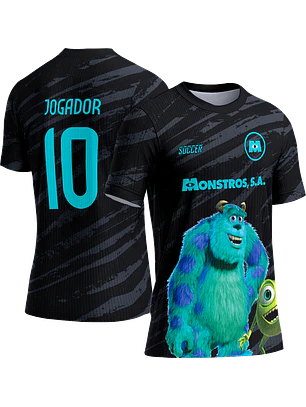 Arte Vetor Camisa Interclasse 727 Monstros S.A