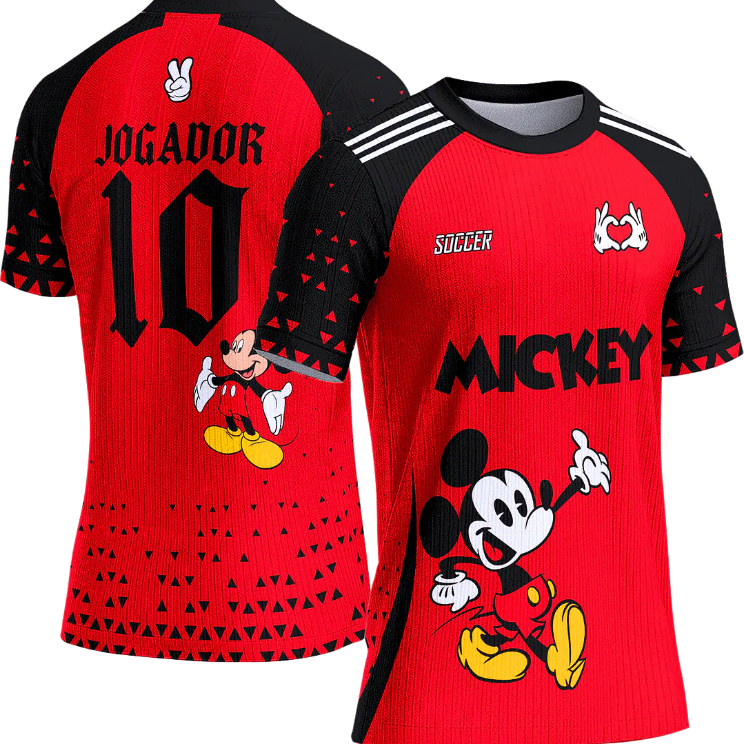 Arte Vetor Camisa Interclasse 728 Mickey 1
