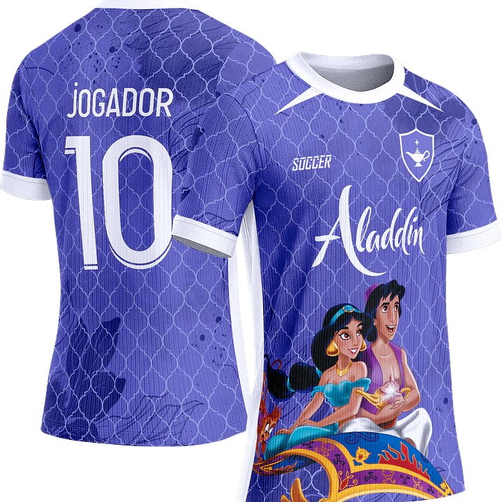 Arte Vetor Camisa Interclasse 729 Aladdin 1