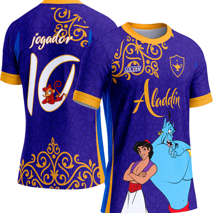 Arte Vetor Camisa Interclasse 734 Aladdin 1