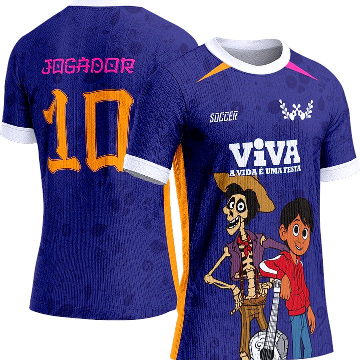 Arte Vetor Camisa Interclasse 736 Viva-A Vida é uma Festa 1