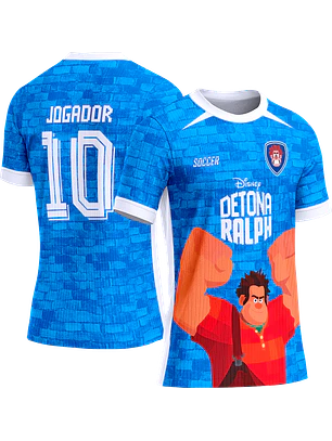 Arte Vetor Camisa Interclasse 737 Detona Ralph