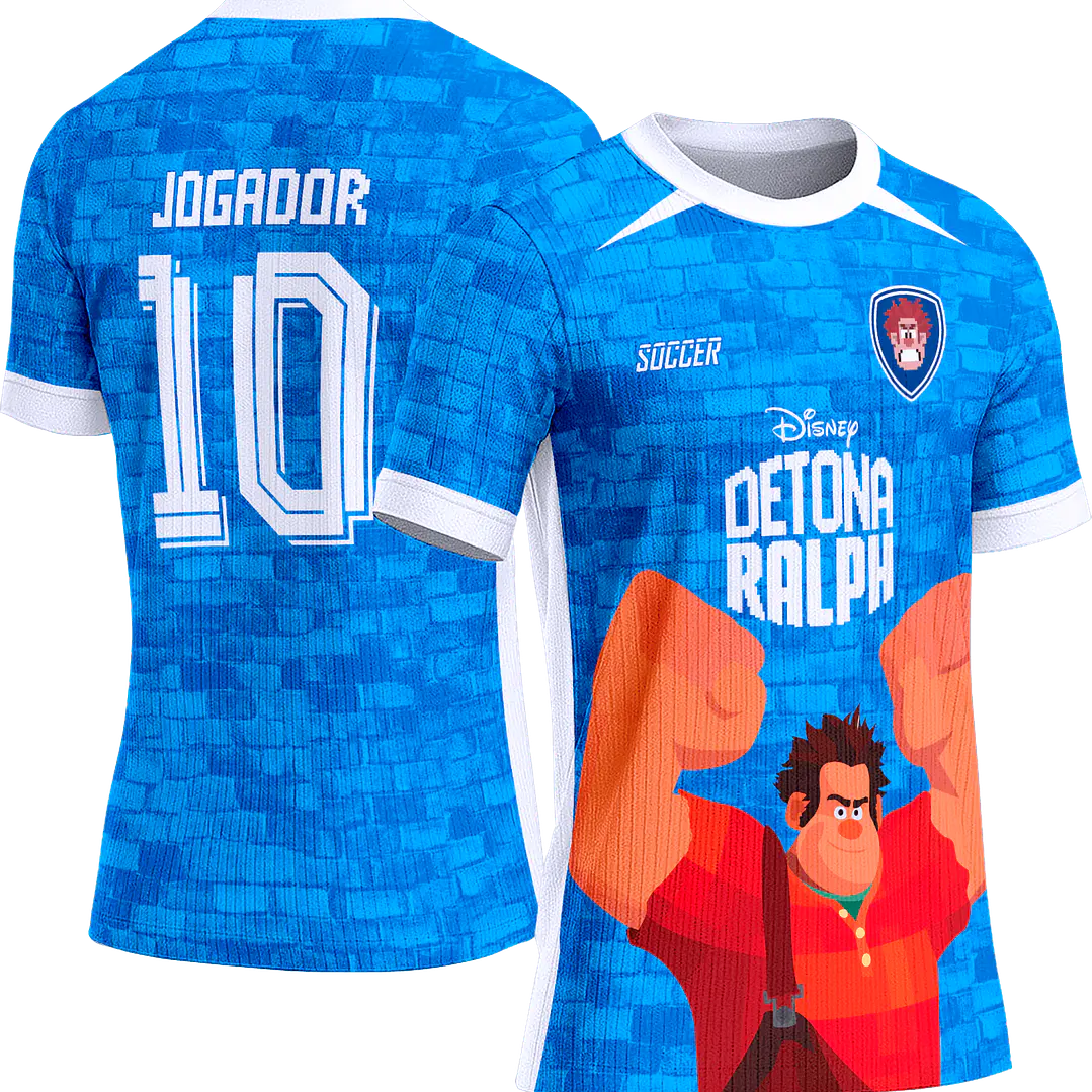 Arte Vetor Camisa Interclasse 737 Detona Ralph 1