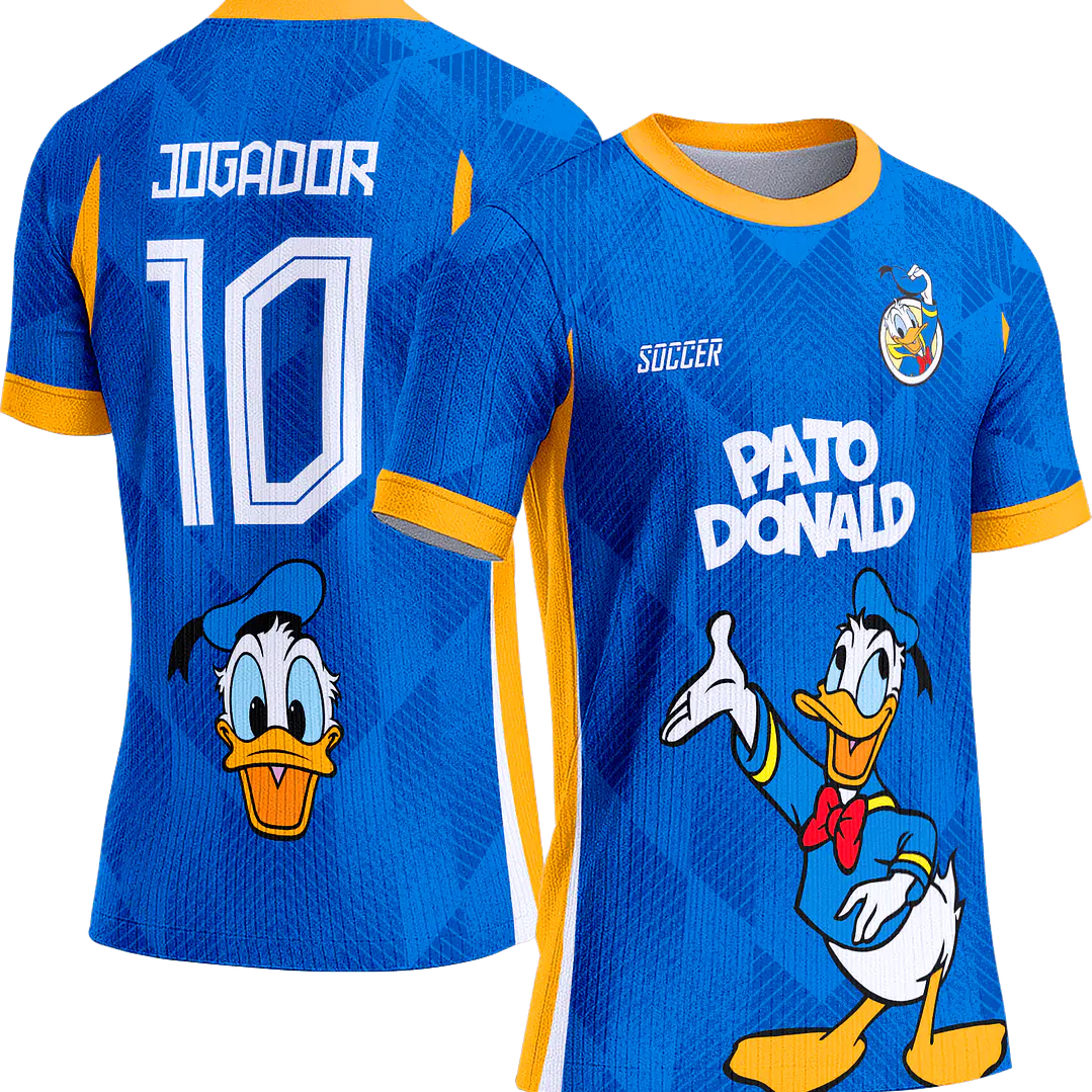 Arte Vetor Camisa Interclasse 739 Pato Donald 1