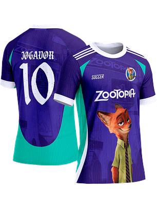 Arte Vetor Camisa Interclasse 740 Zootopia