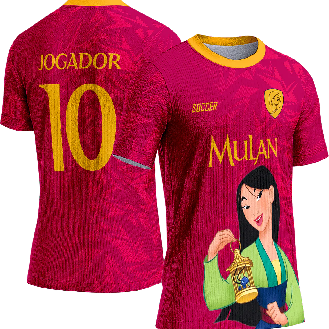 Arte Vetor Camisa Interclasse 741 Mulan 1