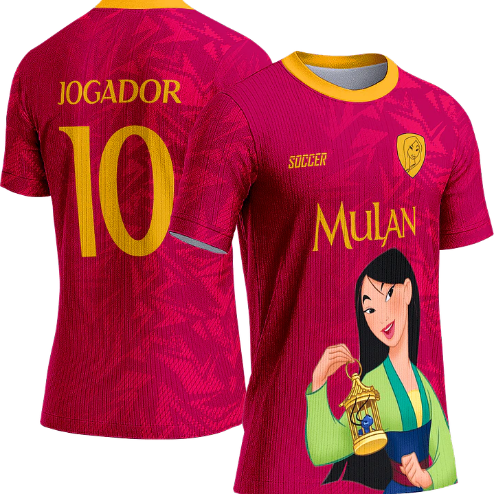 Arte Vetor Camisa Interclasse 741 Mulan 1