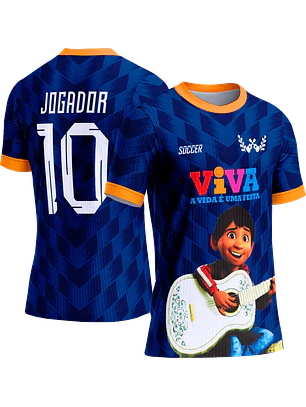 Arte Vetor Camisa Interclasse 742 Viva-A Vida é uma Festa