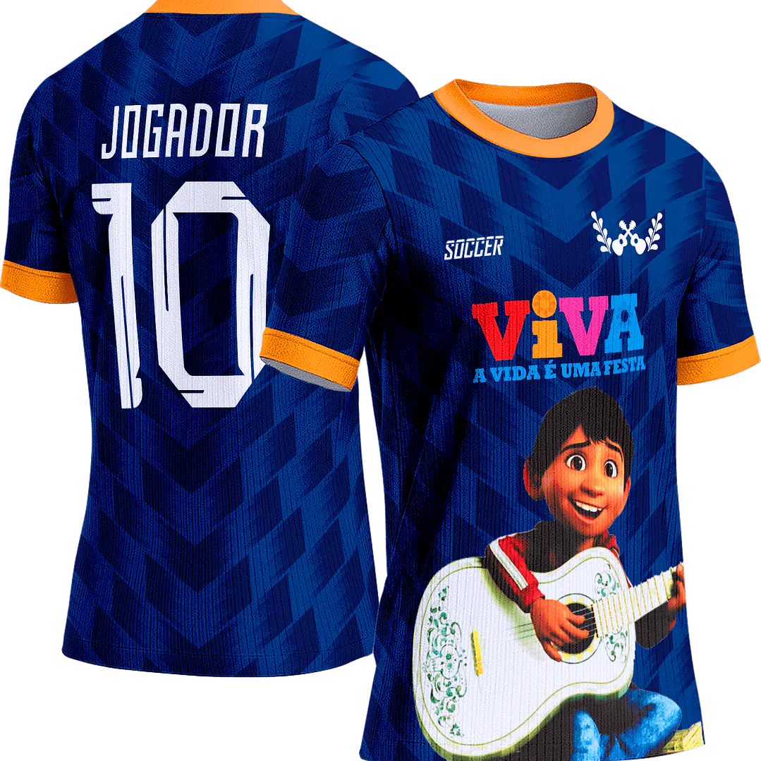 Arte Vetor Camisa Interclasse 742 Viva-A Vida é uma Festa 1