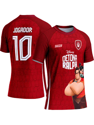 Arte Vetor Camisa Interclasse 744 Detona Ralph