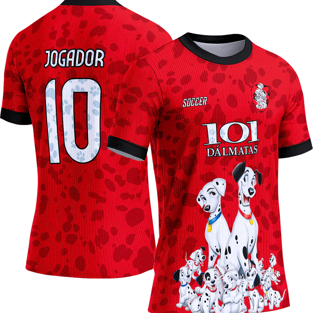 Arte Vetor Camisa Interclasse 745 101 Dálmatas 1