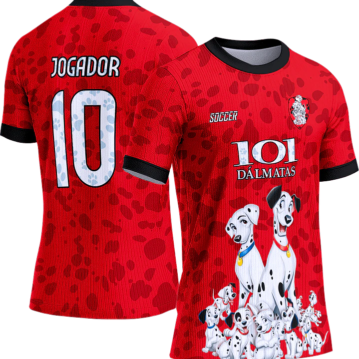 Arte Vetor Camisa Interclasse 745 101 Dálmatas 1