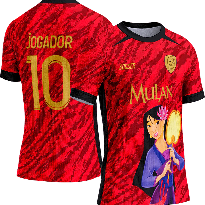 Arte Vetor Camisa Interclasse 747 Mulan 1