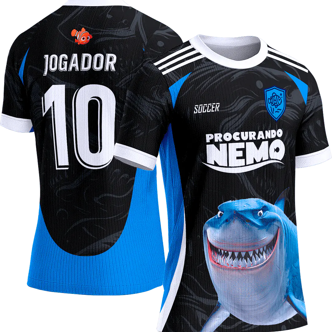 Arte Vetor Camisa Interclasse 748 Procurando Nemo 1