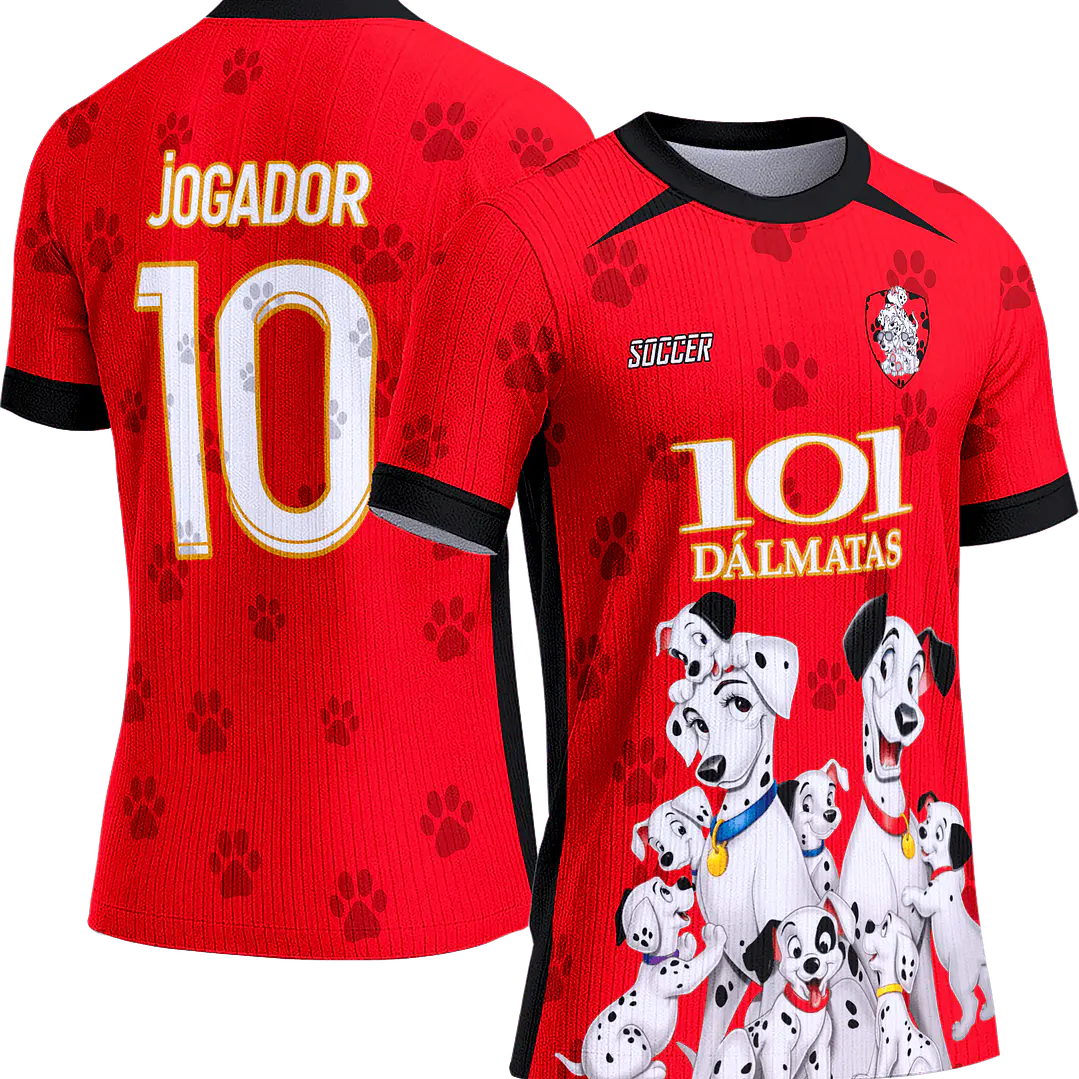 Arte Vetor Camisa Interclasse 749 101 Dálmatas 1