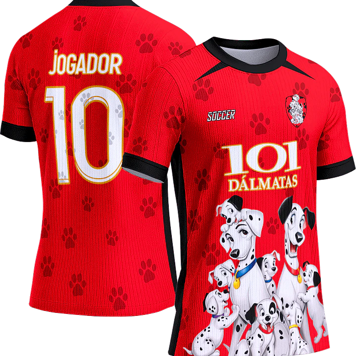 Arte Vetor Camisa Interclasse 749 101 Dálmatas 1
