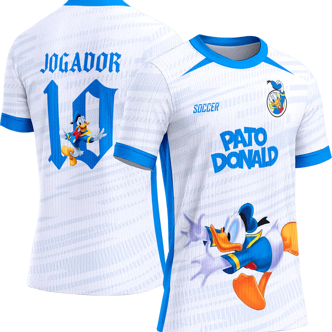 Arte Vetor Camisa Interclasse 750 Pato Donald 1