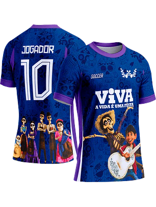 Arte Vetor Camisa Interclasse 753 Viva-A Vida é uma Festa
