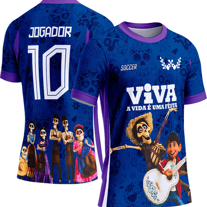 Arte Vetor Camisa Interclasse 753 Viva-A Vida é uma Festa 1