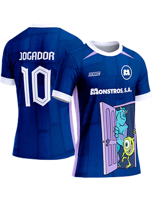 Arte Vetor Camisa Interclasse 754 Monstros S.A