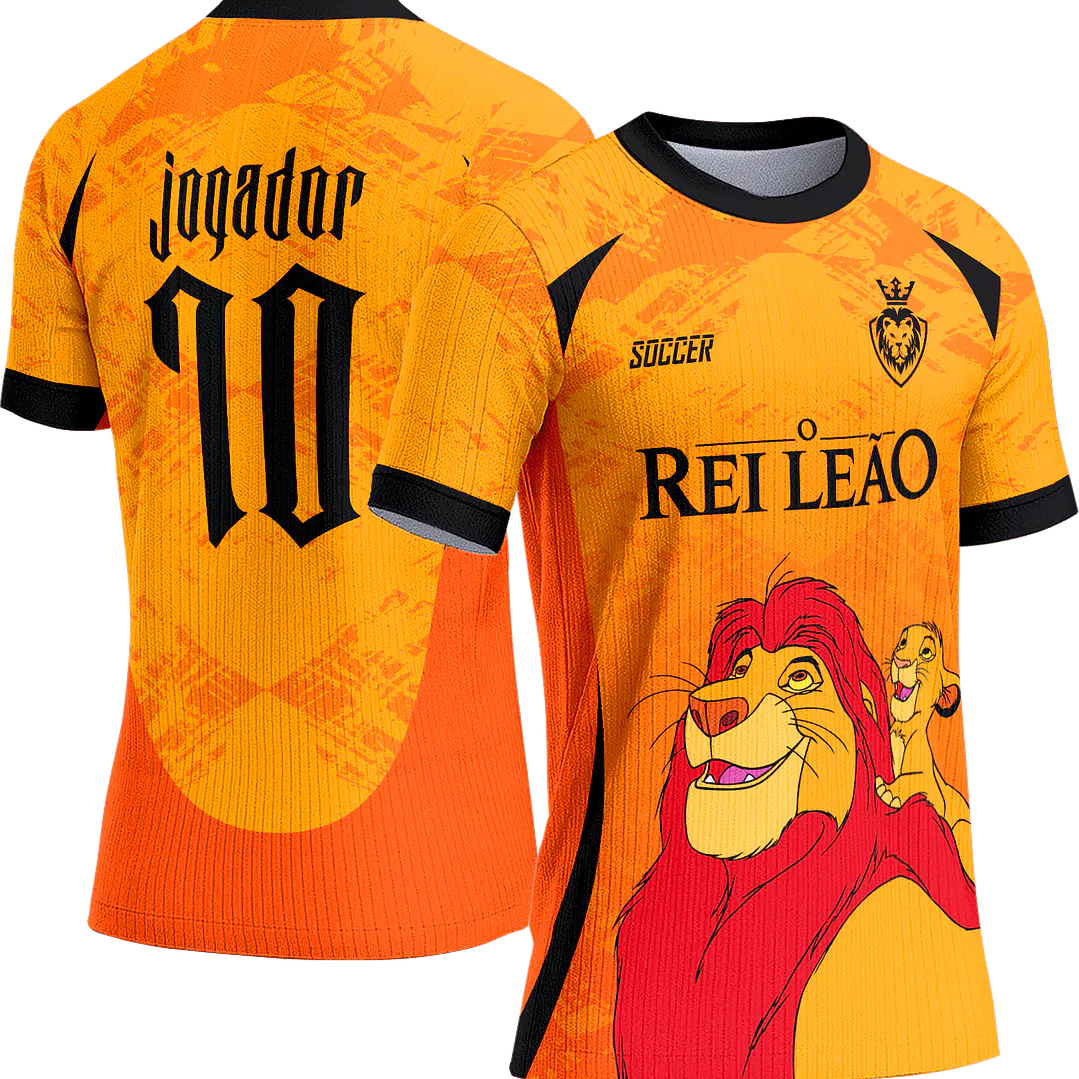 Arte Vetor Camisa Interclasse 756 O Rei Leão 1
