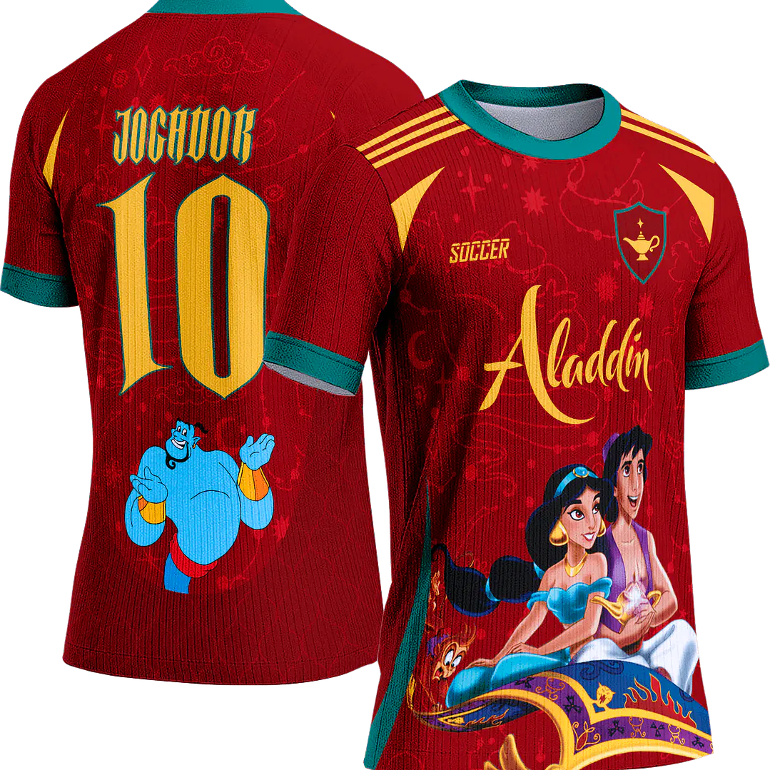 Arte Vetor Camisa Interclasse 757 Aladdin 1