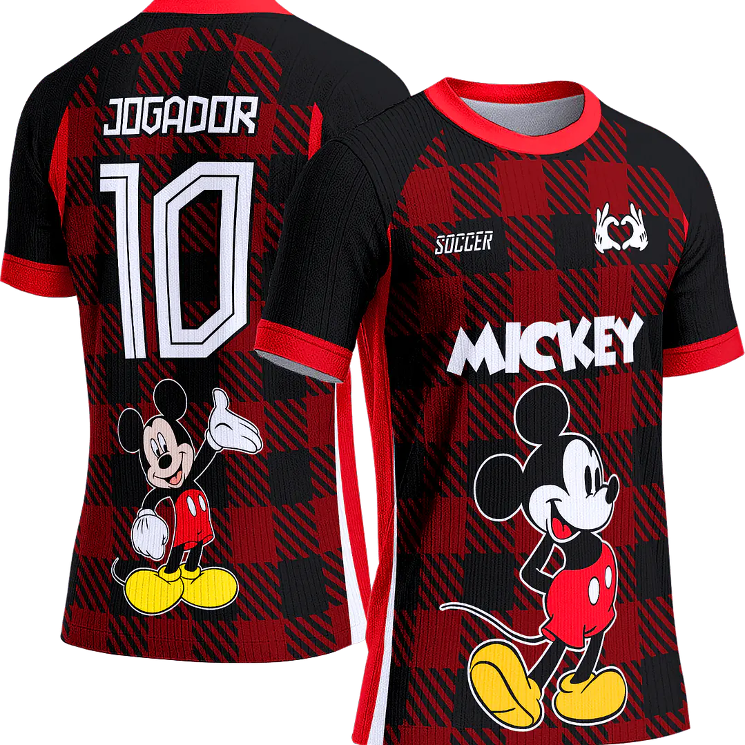Arte Vetor Camisa Interclasse 758 Mickey 1