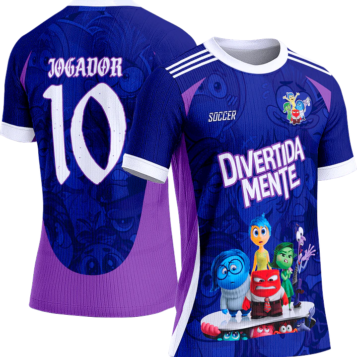 Arte Vetor Camisa Interclasse 760 Divertidamente 1