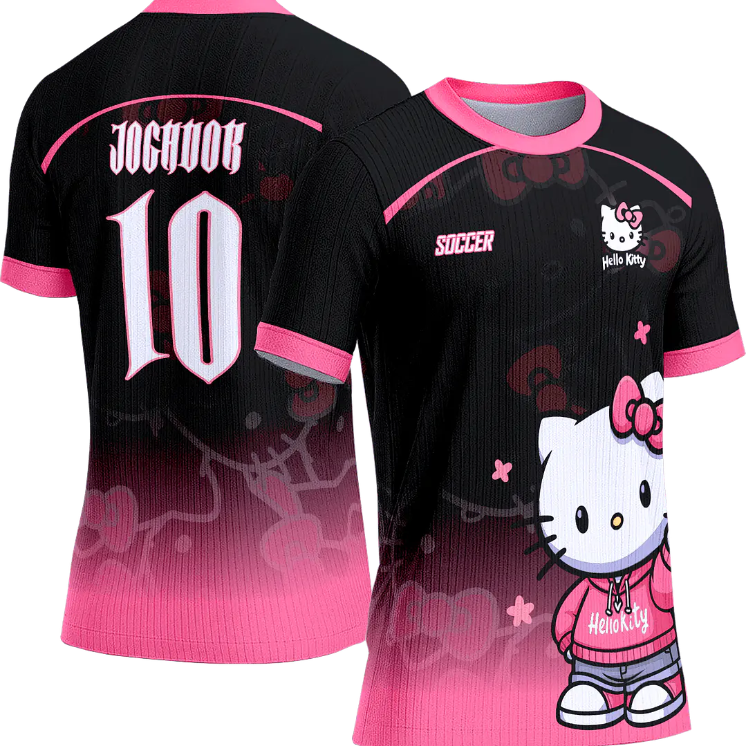 Arte Vetor Camisa Interclasse 764 Hello Kitty 1