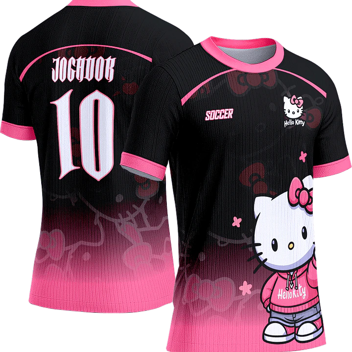 Arte Vetor Camisa Interclasse 764 Hello Kitty 1