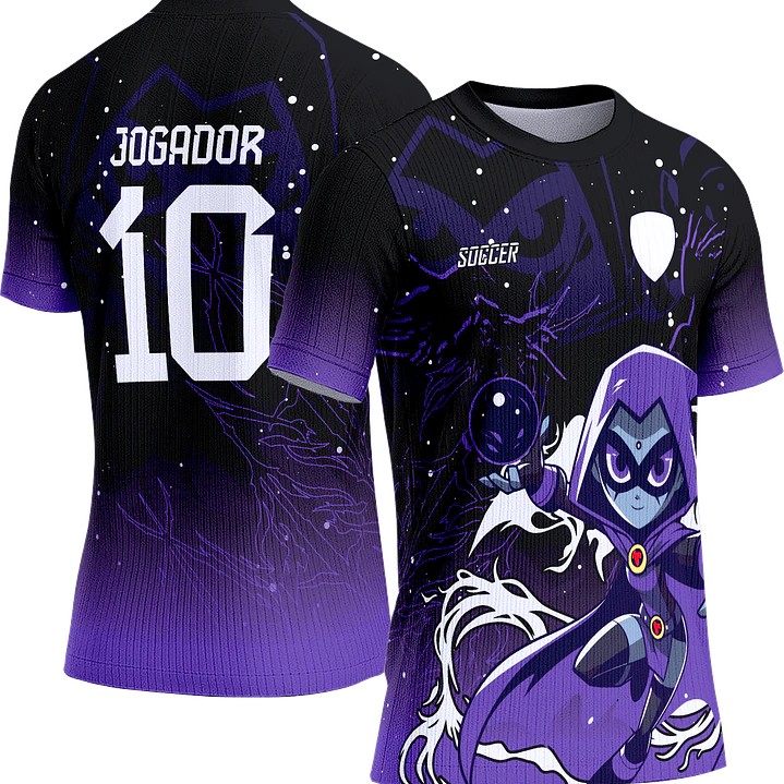 Arte Vetor Camisa Interclasse 767 Jovens Titans Ravena 1