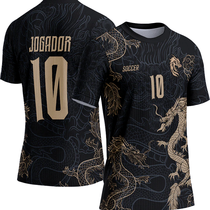 Arte Vetor Camisa Interclasse 774 Dragão 1