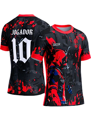 Arte Vetor Camisa Interclasse 776 Deadpooll