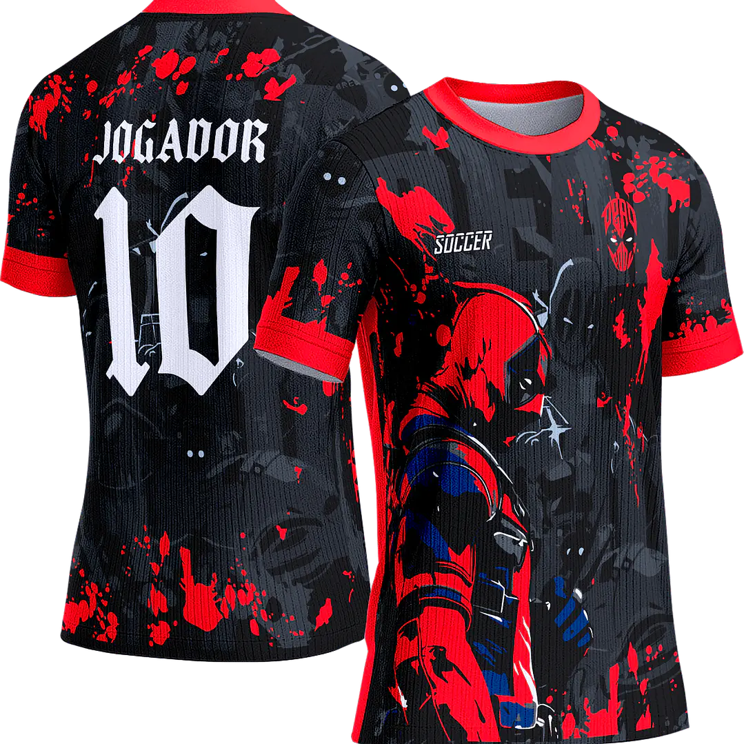 Arte Vetor Camisa Interclasse 776 Deadpooll 1