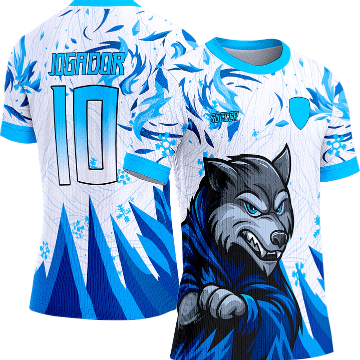 Arte Vetor Camisa Interclasse 780 Lobo 1