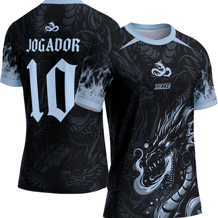 Arte Vetor Camisa Interclasse 784 Dragão 1
