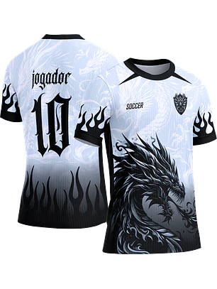 Arte Vetor Camisa Interclasse 785 Dragão