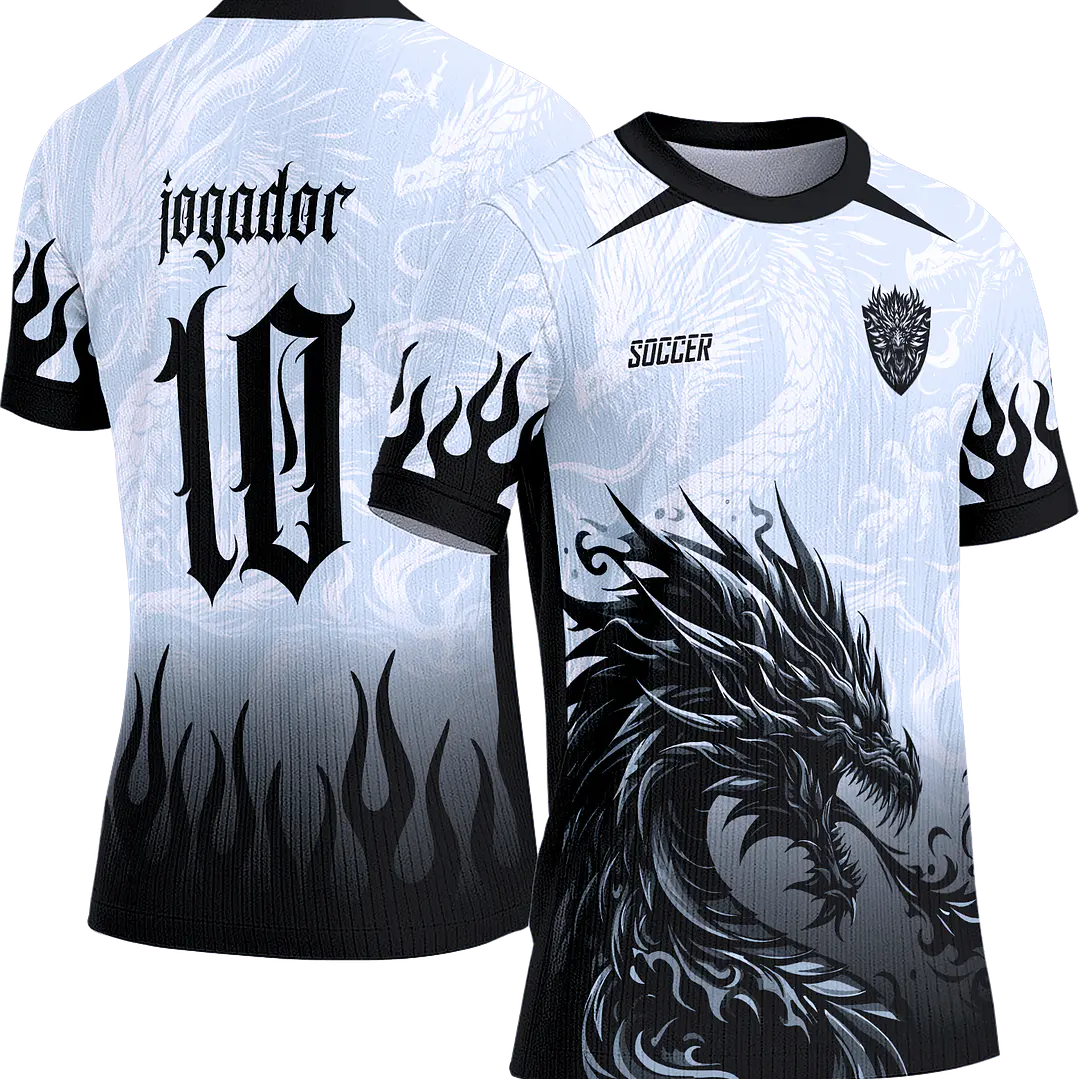 Arte Vetor Camisa Interclasse 785 Dragão 1
