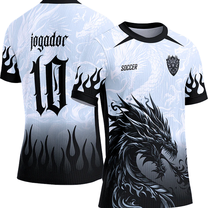 Arte Vetor Camisa Interclasse 785 Dragão 1