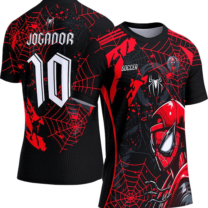 Arte Vetor Camisa Interclasse 787 Homem Aranha 1