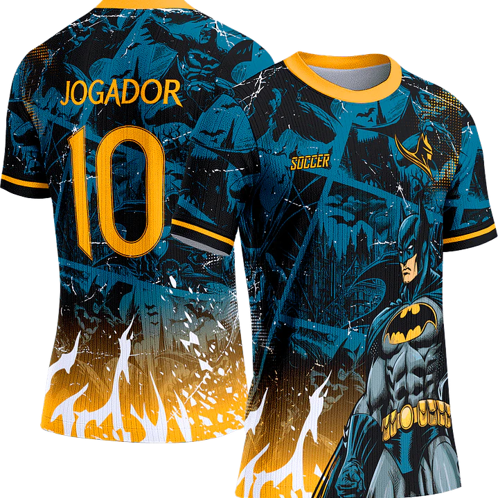 Arte Vetor Camisa Interclasse 791 Batman 1
