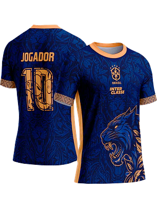 Arte Vetor Camisa Interclasse 794 Pantera Azul