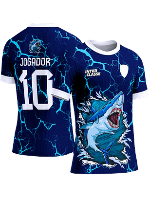 Arte Vetor Camisa Interclasse 796 Tubarão