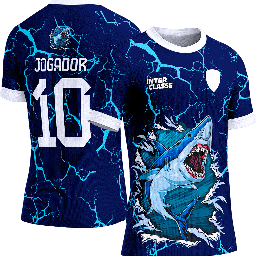 Arte Vetor Camisa Interclasse 796 Tubarão 1