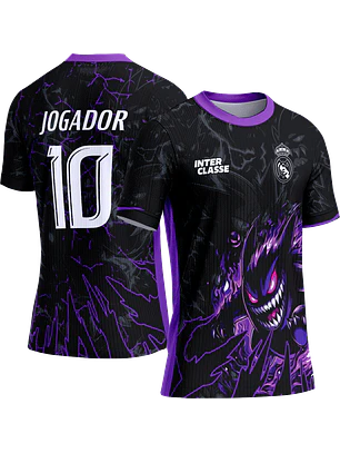 Arte Vetor Camisa Interclasse 800 Pokemon Gengar