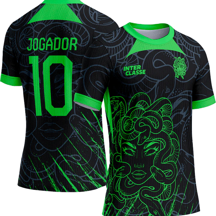 Arte Vetor Camisa Interclasse 802 Medusa 1