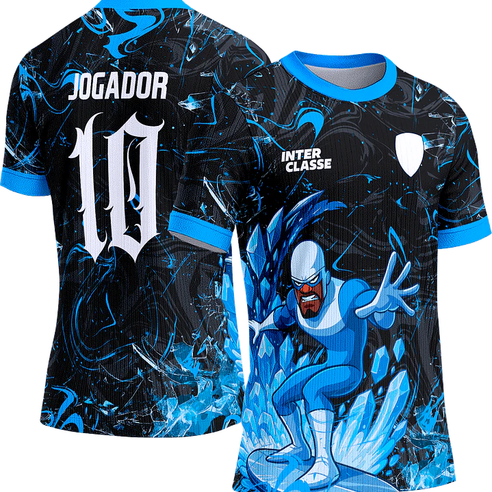 Arte Vetor Camisa Interclasse 817 Gelado 1