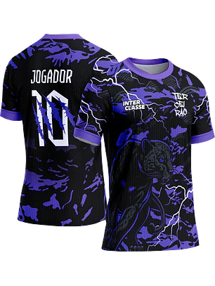 Arte Vetor Camisa Interclasse 819 Pantera Roxa