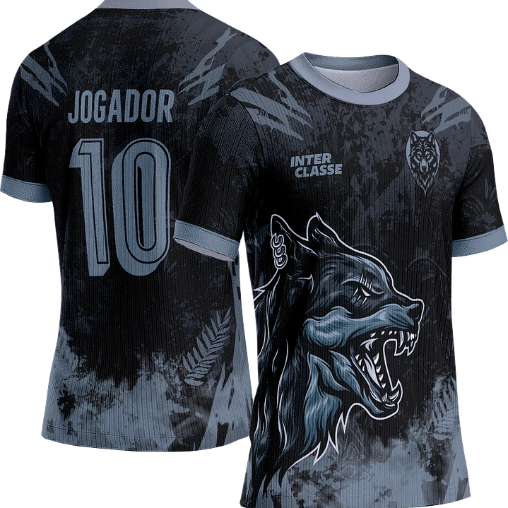 Arte Vetor Camisa Interclasse 821 Lobo 1